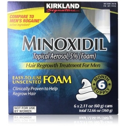 Minoxidil Kirkland Pianka na 6 miesiący